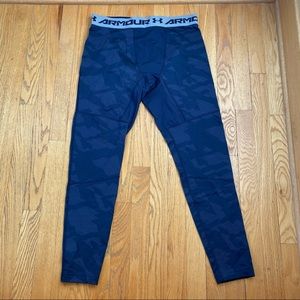 Men’s Blue Under Armour Compression Leggings